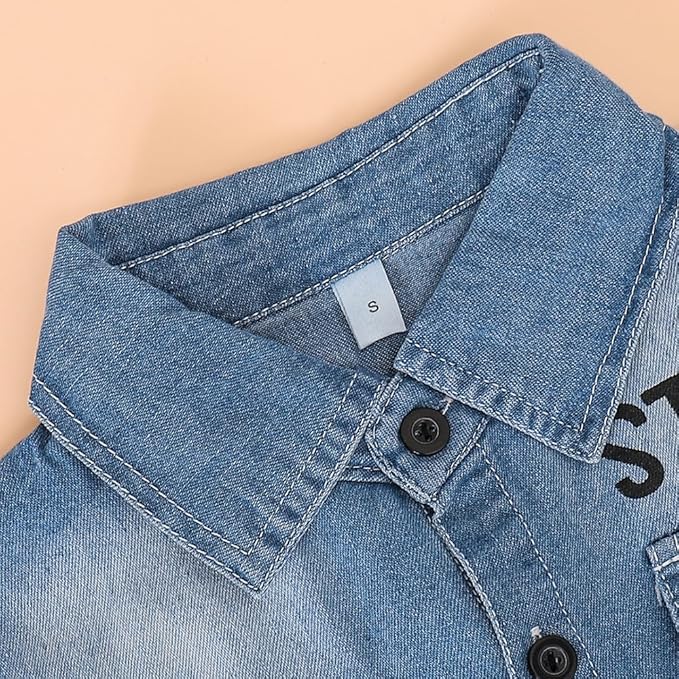 Hopscotch Boys Short Sleeves Solid Print Blue Short Set - Image 5